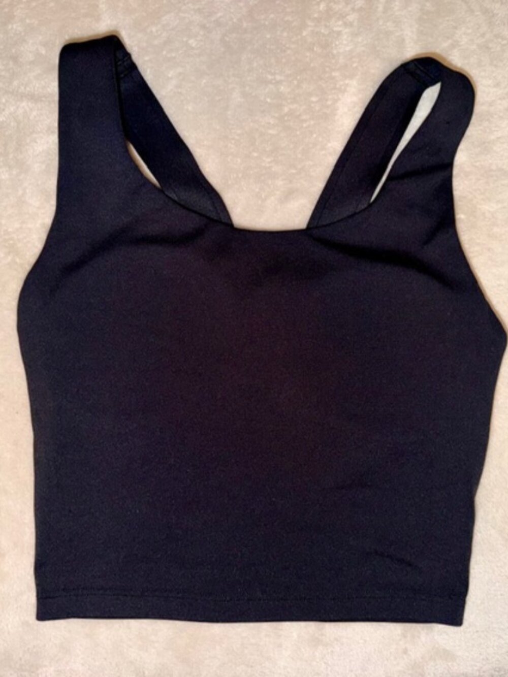 ✨Women's Adidas All Me Crop tank top (size:SMALL) in black✨